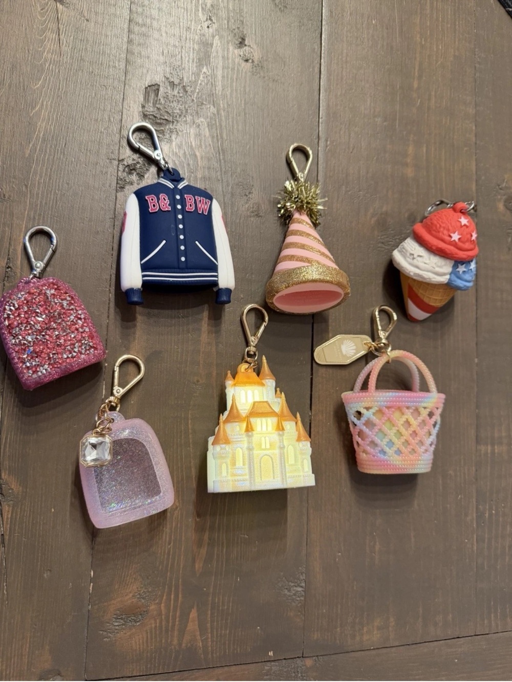 Bath & Body Works Hand Sanitizer Holders PocketBack Disney 🏰 Lights Up Birthday